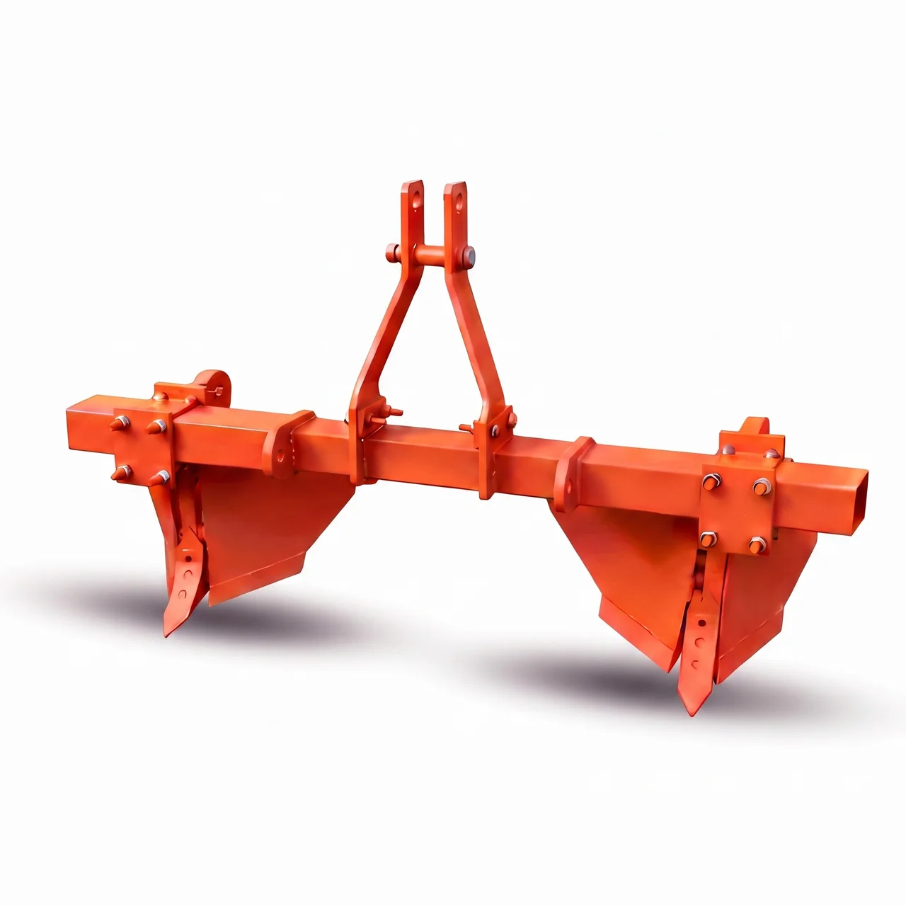 Tractor-Mounted Clamp Ridger